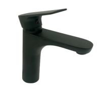 Brass Bathroom Sink Mixer Tap Black